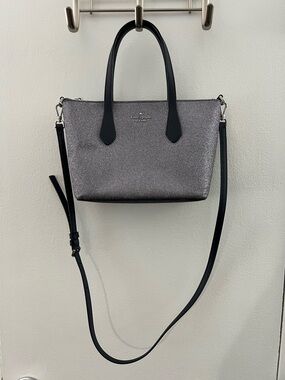 kate spade Blue Glitter Crossbody